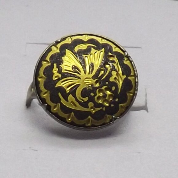 VTG- Damascene Ring Adjustable - Picture 1 of 5